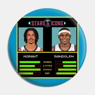 Ja & Z-Bo - NBA Jam “Stars & Icons” Edition Pin