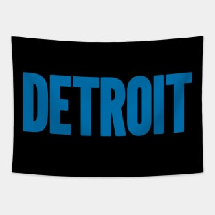Detroit Blue Mode Tapestry