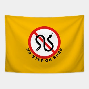 No Step On Snek - Rattlesnake Warning Tapestry