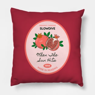 Slowdive - Fruity Graphics Pillow