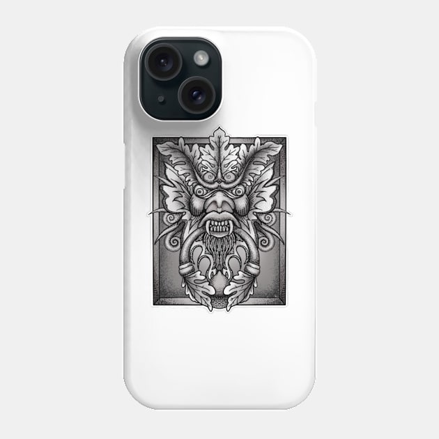 Demon Fantasy Door Knocker Phone Case by stickypixie