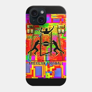 American football color game Phone Case