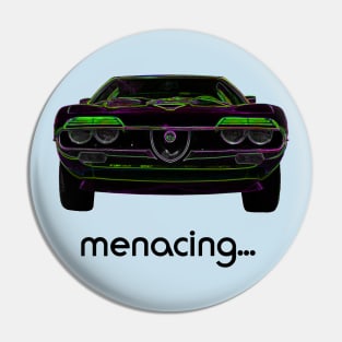 Alfa the Menace Pin