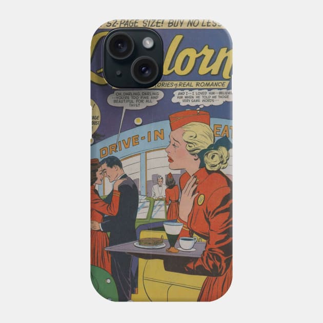 Vintage Confessions of the Lovelorn Cover Phone Case by Slightly Unhinged