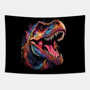 Dinosaur Rainbow Tapestry