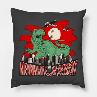 Meanwhile....in Detroit Pillow