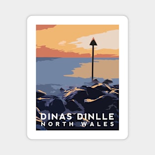 Dinas Dinlle Beach, North Wales Magnet