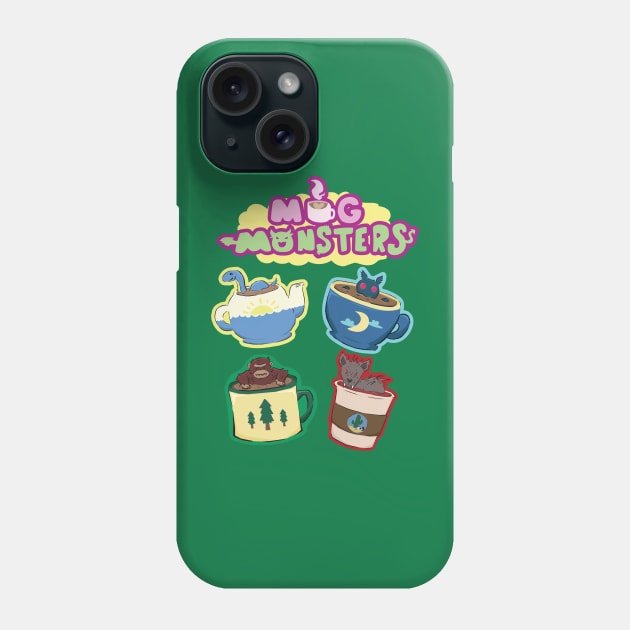 Mug Monsters Phone Case by YipeeKaiYay