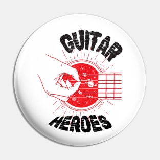 Guitar Heroes Pin
