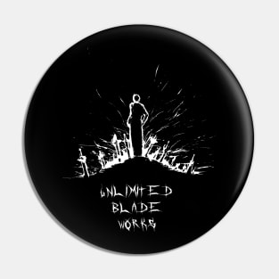 Unlimited Blade works Graffitti Pin