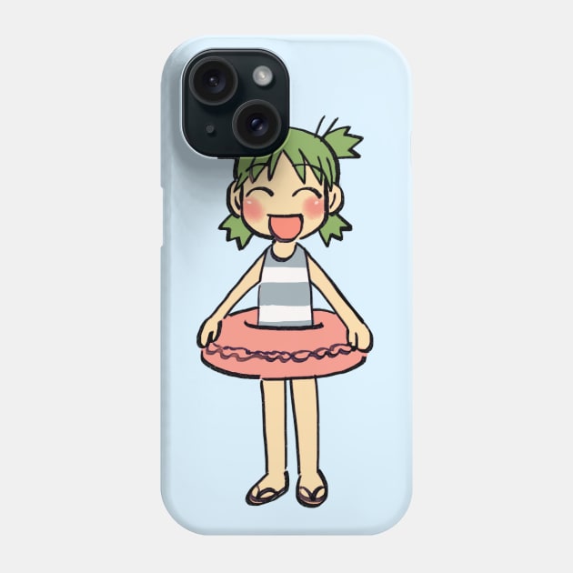 yotsuba goes swimming Phone Case by mudwizard