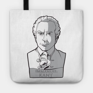 Immanuel Kant statue Tote