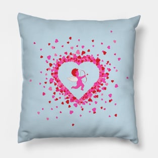 Cupid in the heart Pillow