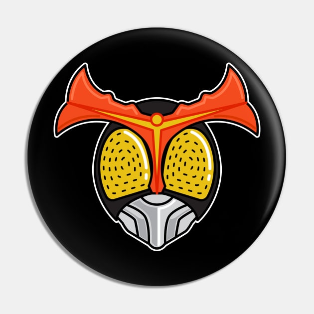 Kamen Rider Stronger Pin by Chibi Pops