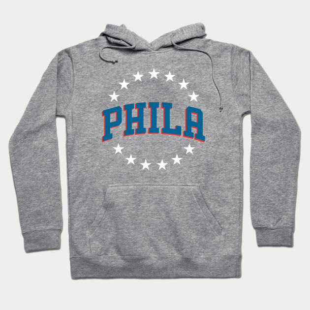 white 76ers hoodie