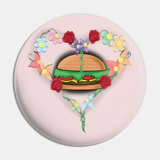 Burger Lover Pin
