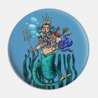 Poseidon Pin