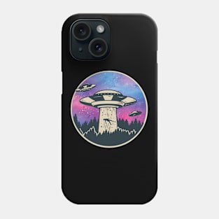 Aliens UFO Design, Galaxy Space T-Shirt, Astronomy Lovers Phone Case