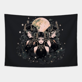 Moon Sisters Tapestry