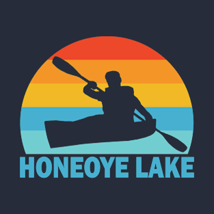 Honeoye Lake New York Kayak T-Shirt