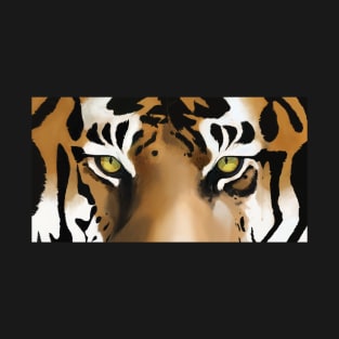 Tiger eyes staring into your soul T-Shirt