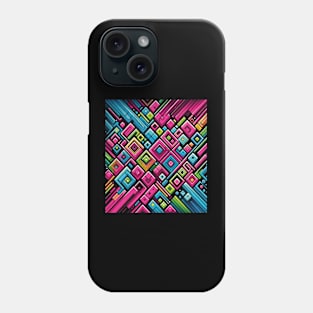 Abstract Geometric Pattern Phone Case