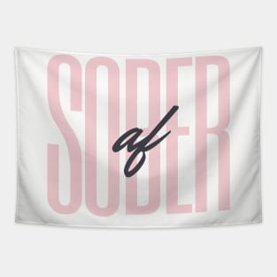 Sober AF Alcoholic Addict Recovery Tapestry