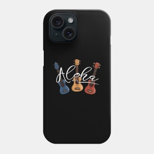 Aloha Hawaiian Ukulele Collection Hawaii Uke Phone Case