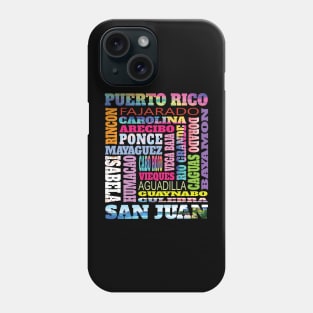 Puerto Rico New York Rican Pride Heritage Taino San Juan PR Phone Case