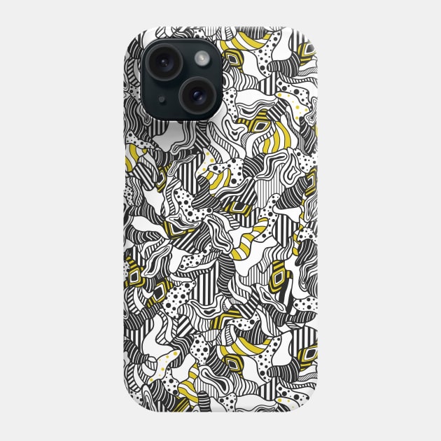 Acrid State of Mind Pattern Phone Case by runcatrun