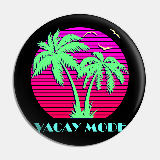 Vacay Mode Pin by Nerd_art