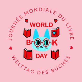 Journée Mondiale du Livre World Book Day T-Shirt