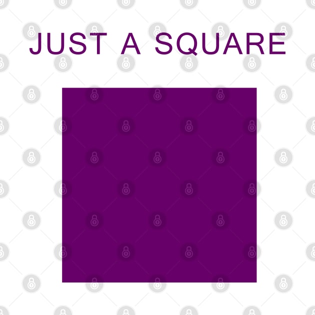 Just a Square (Purple) by OSJ Store