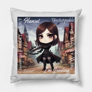 Gretel in Charge - Girl Power Pillow