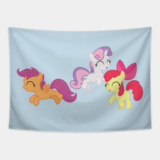 Happy Cutie Mark Crusaders Tapestry