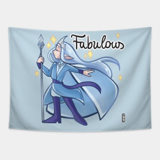 Fabulous Elf king Tapestry