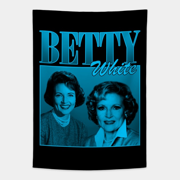 Betty White Tapestry by bmbg trian