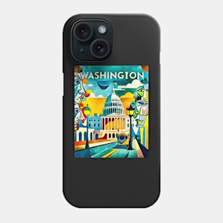 Washington, globetrotters Phone Case