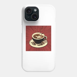 Coffee Vintage Retro French Press Roast Phone Case