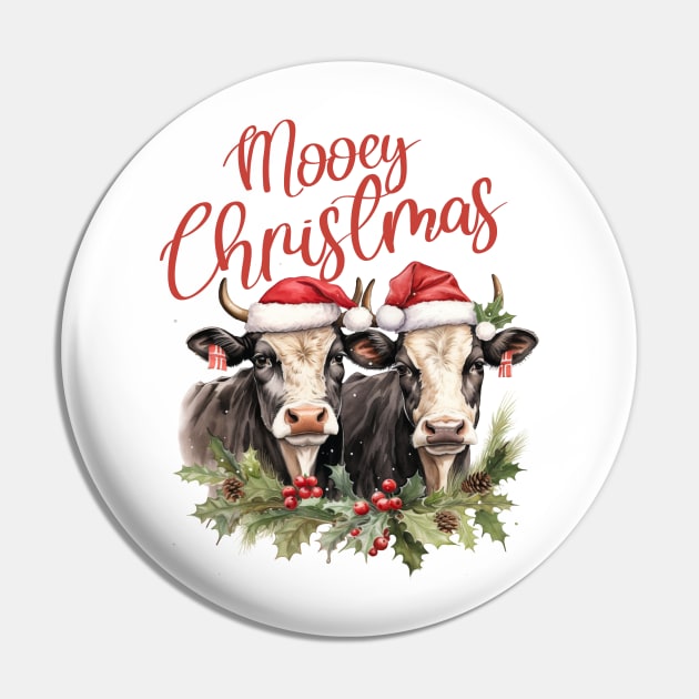 Christmas Farm Quote Pin by Chromatic Fusion Studio