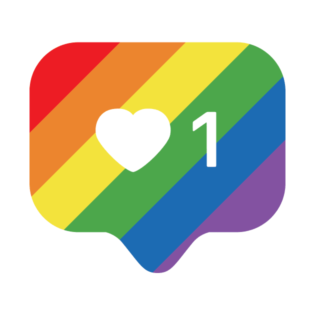 LGBTQ Instagram Heart Notification by socialdilemma