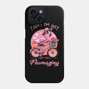 Sunkissed Silhouettes Flamingo Love, Perfect Tee for Beach Lovers Phone Case