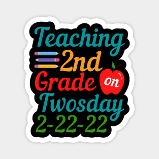 Teaching 2nd Grade on Twosday Magnet