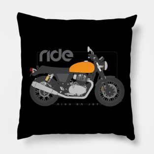 Ride classic Int650 orange Pillow