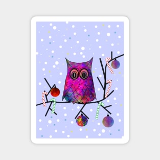 THE Festive Owl Magnet