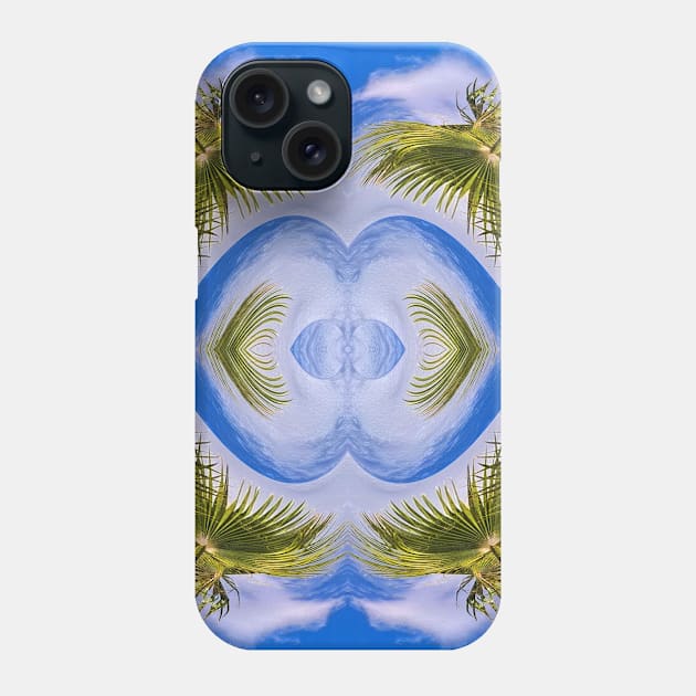 Palms 8 Abstract Phone Case by dhphotography