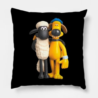 Vintage Shaun Cartoon TV Series The Sheep Pillow