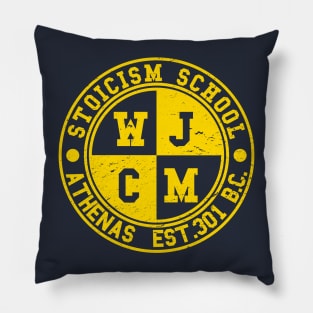 Stoicism School Pillow