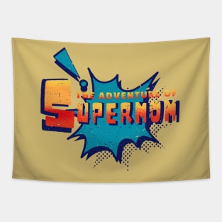 The Adventure of Supermom Tapestry