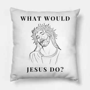 What would Jesus do? Pillow